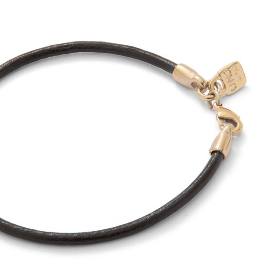 Кожаный браслет с золотом UNOde50 Hazte Uno, изображение 3