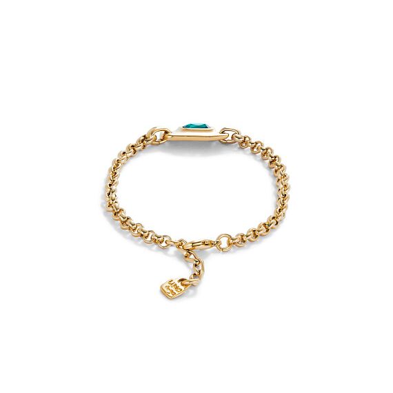 Золотой браслет с кристаллом Сваровски UNOde50 Ser Magnetica, изображение 2