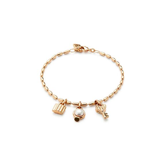 Золотой браслет с жемчугом Сваровски UNOde50 Ser Unico