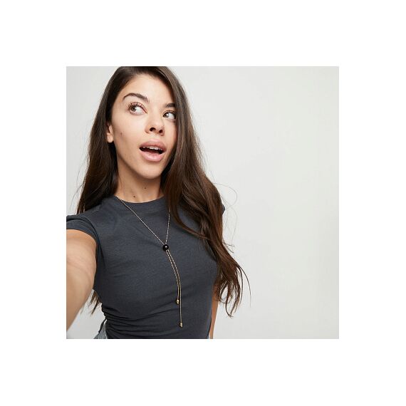 Золотое ожерелье женское с муранским стеклом UNOde50 Ser Fascinante, изображение 5