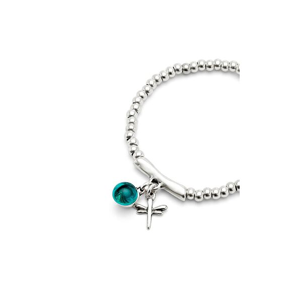 Серебряный браслет женский с муранским стеклом UNOde50 Ser Fascinante, Размер (мм): 155, изображение 3