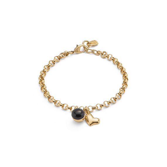 Золотой браслет женский с муранским стеклом UnoDe50 Ser Fascinante