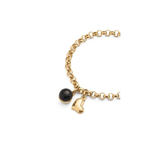 Золотой браслет женский с муранским стеклом UnoDe50 Ser Fascinante, изображение 3