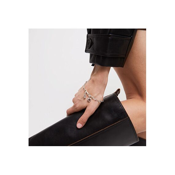 Серебряный браслет с кристаллом Сваровски UNOde50 Ser Unico, Размер (мм): 155, изображение 4