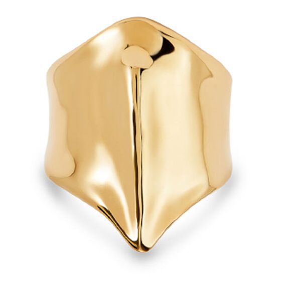 Золотое кольцо со скатом UNOde50 Ser Majestuosa, Размер (мм): 17,3-17,7