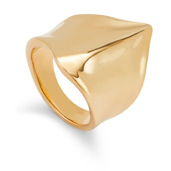 Золотое кольцо со скатом UNOde50 Ser Majestuosa, Размер (мм): 18,3-18,7, изображение 2