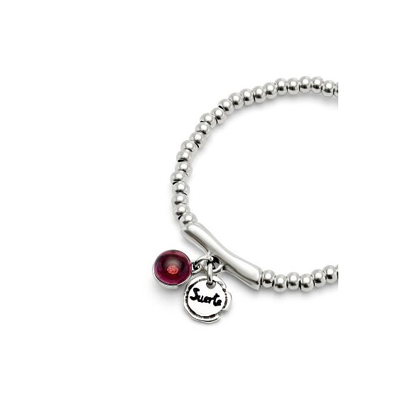 Серебряный браслет женский с муранским стеклом UNOde50 Ser Fascinante, Размер (мм): 165, изображение 3