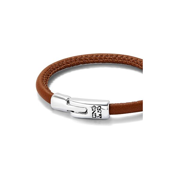 Кожаный браслет с серебром UNOde50 Ser Natural, Размер (мм): 180, изображение 3