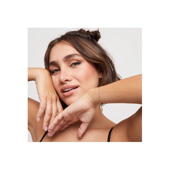 Золотой браслет женский UNOde50 Hazte Uno, Размер (мм): 155, изображение 4