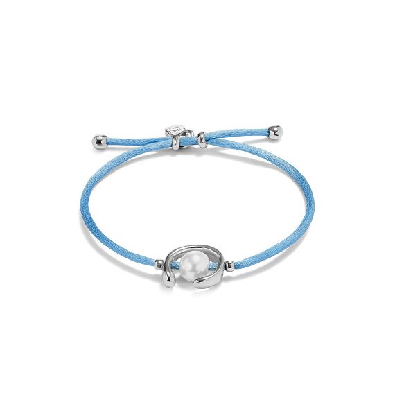 Браслет женский с жемчугом Голубой UNOde50 Ser Diferente