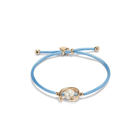 Браслет женский с жемчугом Голубой UNOde50 Ser Diferente