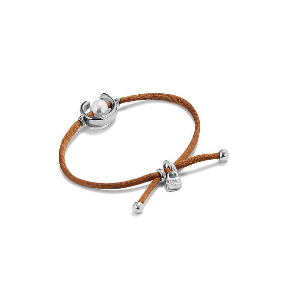 Браслет женский с жемчугом Коричневый UNOde50 Ser Diferente, изображение 2