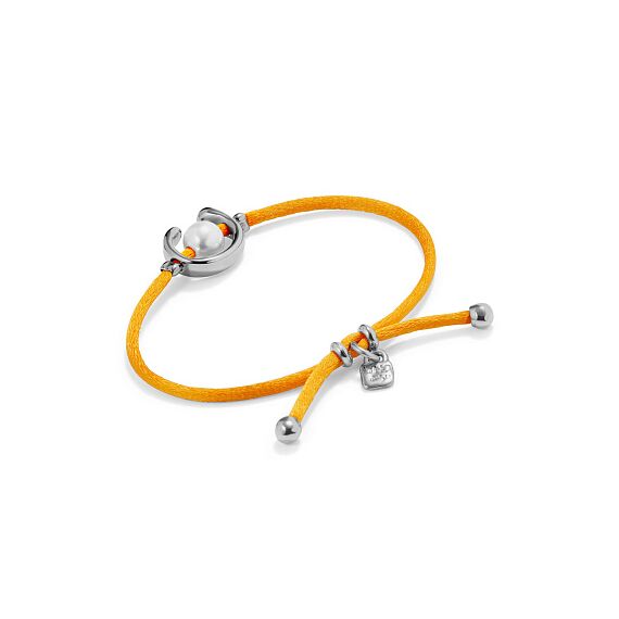 Браслет женский с жемчугом Оранжевый UNOde50 Ser Diferente, изображение 2