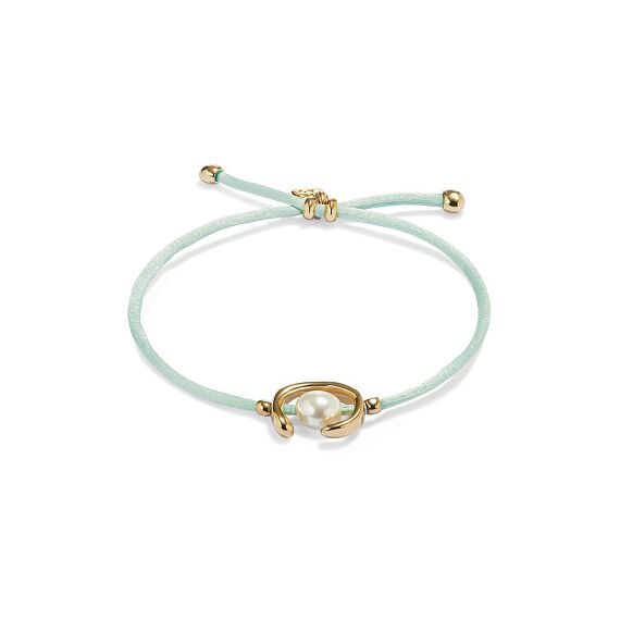 Браслет женский с жемчугом Мятный UNOde50 Ser Diferente