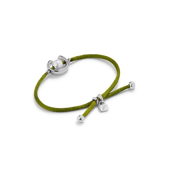 Браслет женский с жемчугом Оливковый UNOde50 Ser Diferente, изображение 2