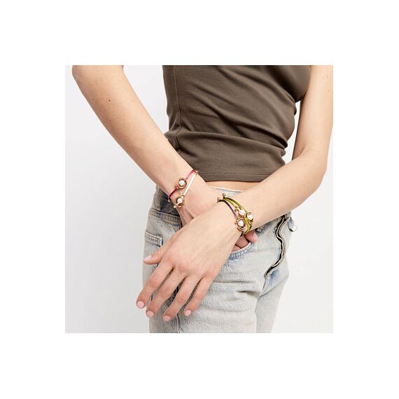 Браслет женский с жемчугом Оливковый UNOde50 Ser Diferente, изображение 5