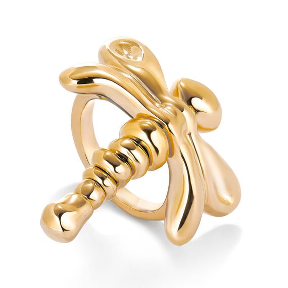 Золотое кольцо женское UNOde50 Ser Rebelde, Размер (мм): 16,3-16,7