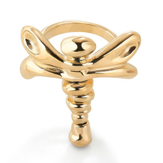 Золотое кольцо женское UNOde50 Ser Rebelde, Размер (мм): 18,3-18,7, изображение 2