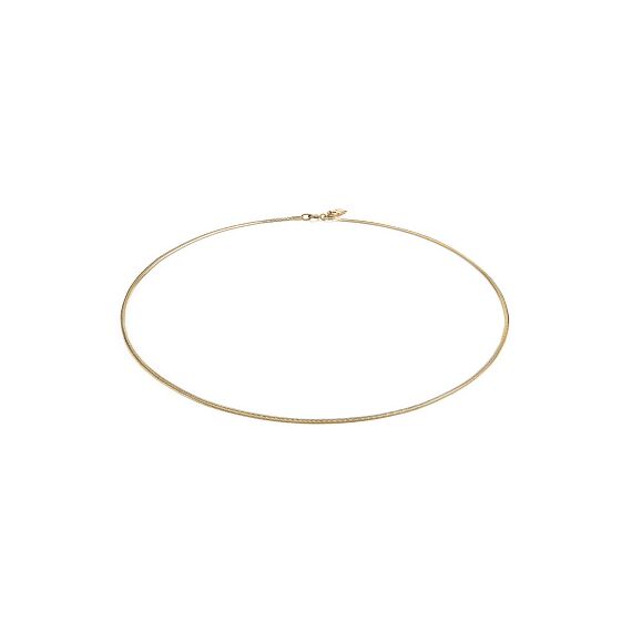 Золотая цепочка женская плоская UNOde50 Hazte Uno, Размер (мм): 400, изображение 2