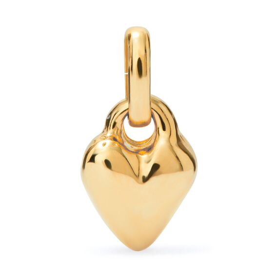 Золотая подвеска женская Сердце UNOde50 Hazte Uno