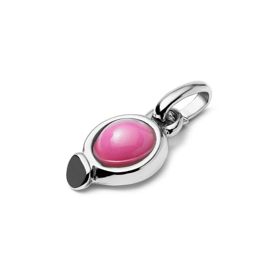 Серебряная подвеска с муранским стеклом Круг UNOde50 Hazte Uno, изображение 2