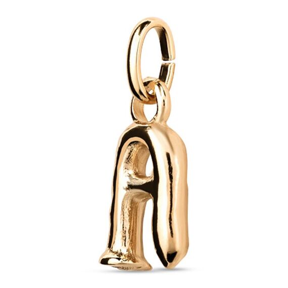 Золотая подвеска Буква А малая UNOde50, изображение 2