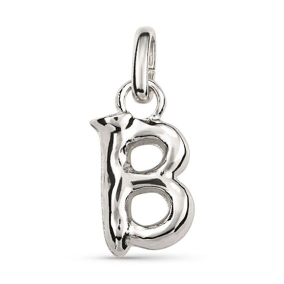 Серебряная подвеска Буква B малая UNOde50