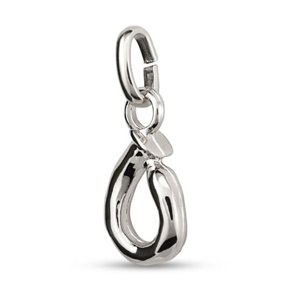 Серебряная подвеска Буква О малая UNOde50, изображение 2