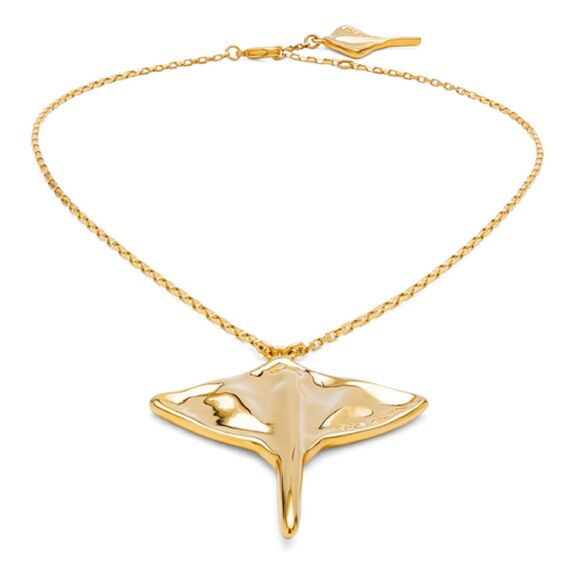 Золотое ожерелье женское со скатом UNOde50 Ser Majestuosa, изображение 2