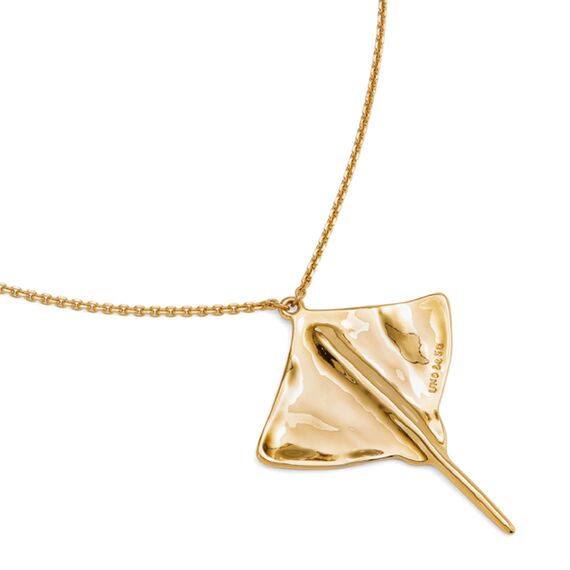 Золотое ожерелье женское со скатом UNOde50 Ser Majestuosa, изображение 3