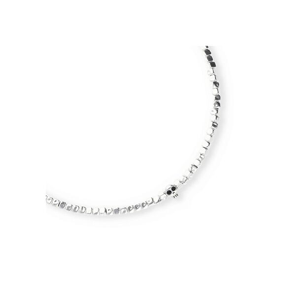Кожаное ожерелье из бусин с серебром UNOde50 Ser Imparable, изображение 3