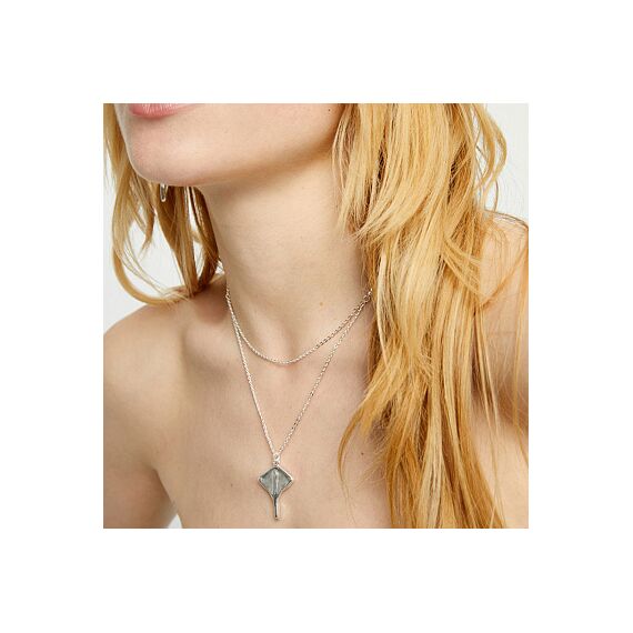 Серебряное ожерелье женское со скатом UNOde50 Ser Majestuosa, изображение 5