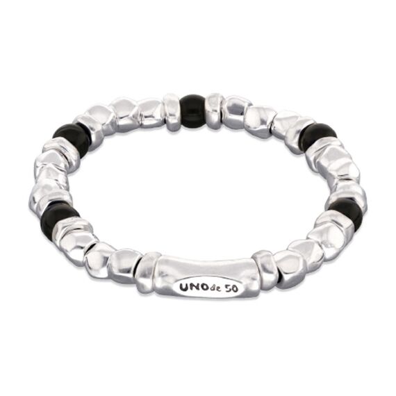 Серебряный браслет из бусин с муранским стеклом UNOde50 Ser imparable, Размер (мм): 195, изображение 2