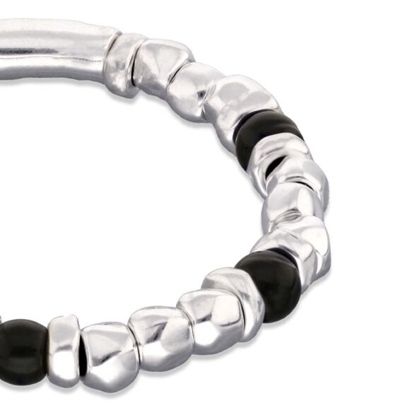 Серебряный браслет из бусин с муранским стеклом UNOde50 Ser imparable, Размер (мм): 195, изображение 3