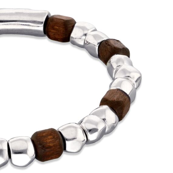 Серебряный браслет из бусин с деревом UNOde50 Ser imparable, Размер (мм): 180, изображение 3