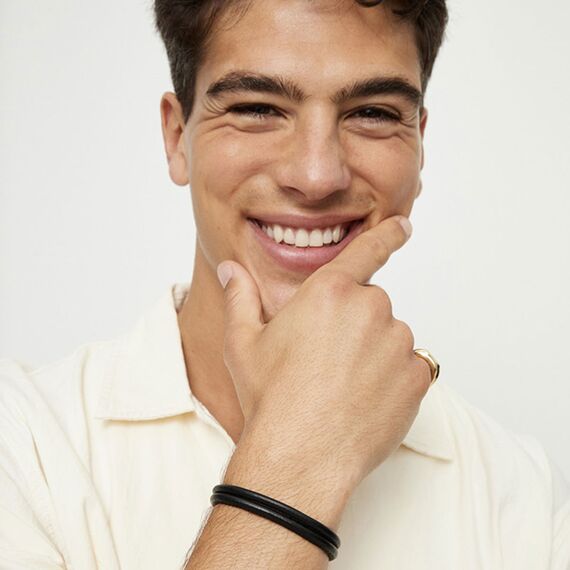 Кожаный браслет с золотом UNOde50 Ser Imparable, Размер (мм): 195, изображение 4