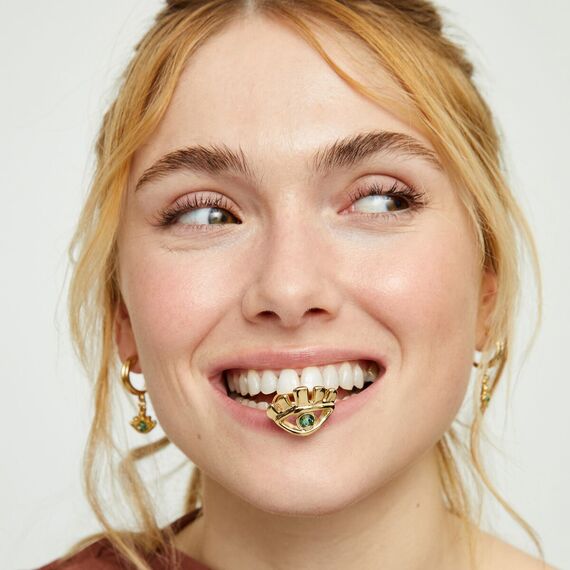 Золотое кольцо с цирконием UNOde50 Ser Intuitiva, Размер (мм): 16,3-16,7, изображение 4