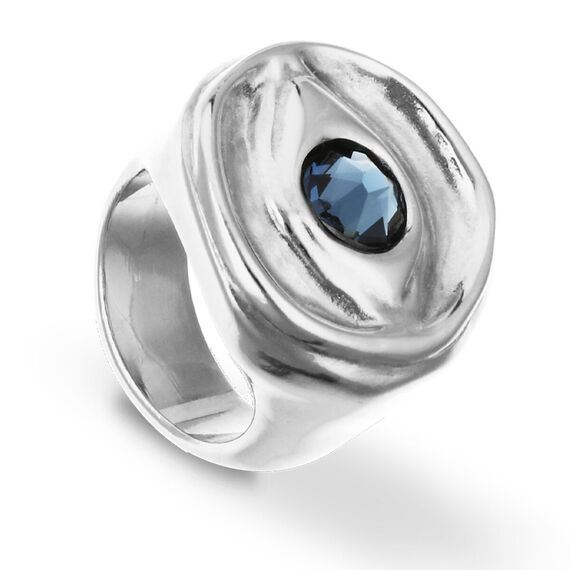 Серебряное кольцо с цирконием UNOde50 Ser Intuitiva, Размер (мм): 19,1-19,5, изображение 2