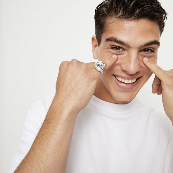 Серебряное кольцо с цирконием UNOde50 Ser Intuitiva, Размер (мм): 19,1-19,5, изображение 3