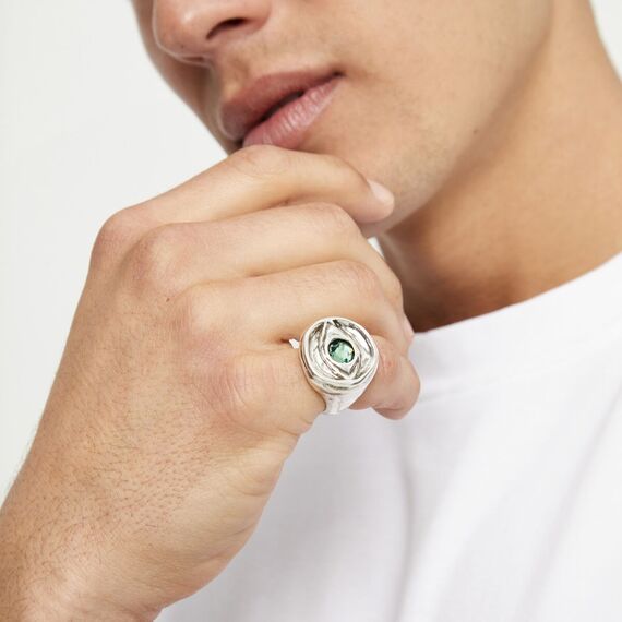 Серебряное кольцо с цирконием UNOde50 Ser Intuitiva, Размер (мм): 19,1-19,5, изображение 3