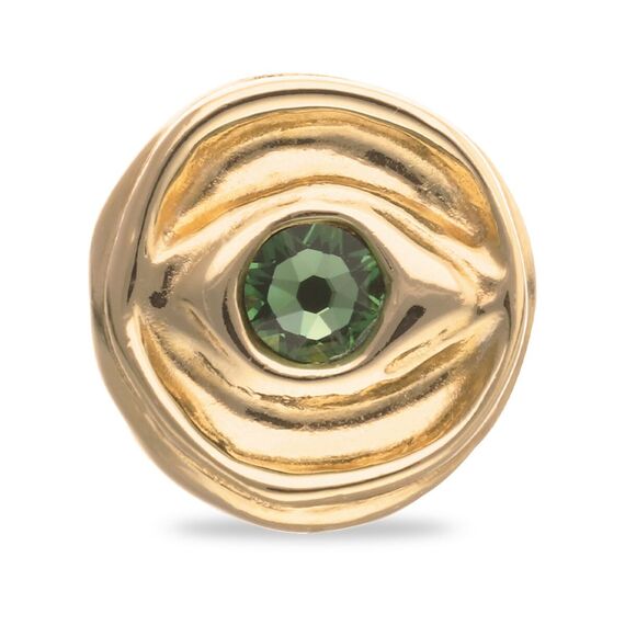 Золотое кольцо с цирконием UNOde50 Ser Intuitiva, Размер (мм): 18,3-18,7