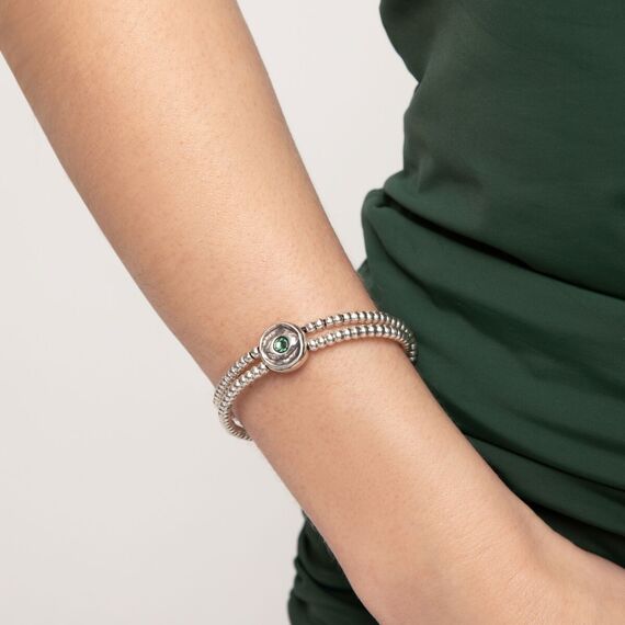 Серебряный браслет женский с цирконием UNOde50 Ser Intuitiva, изображение 5