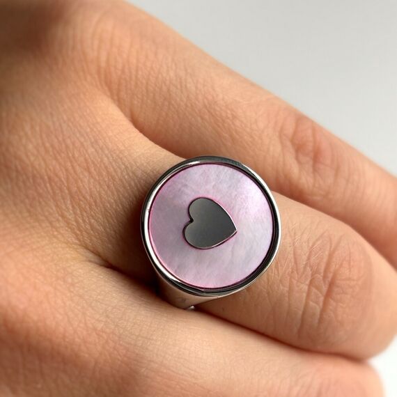 Серебряное кольцо женское Majorica Symbols, Размер (мм): 16,8, изображение 5