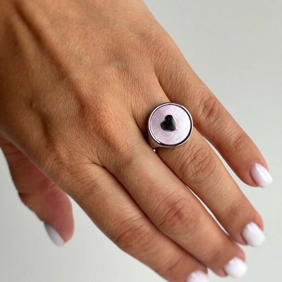 Серебряное кольцо женское Majorica Symbols, Размер (мм): 17,5, изображение 4