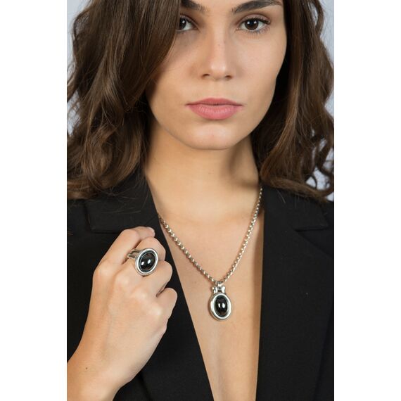 Серебряное кольцо женское с камнем Ciclon Ventura, Размер (мм): 16,5-17,2, изображение 2