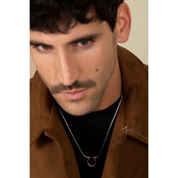 Серебряное колье мужское Ciclon Eslabon, изображение 2