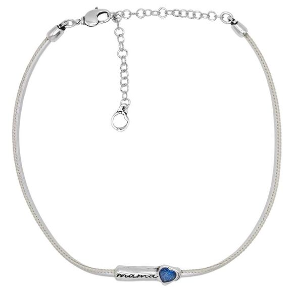 Серебряное колье с муранским стеклом Ciclon Tesoro