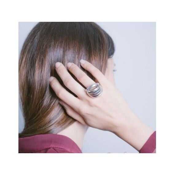 Серебряное кольцо женское Ciclon Armadillo, Размер (мм): 18,4, изображение 2