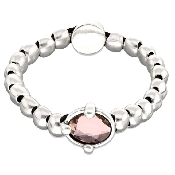 Серебряный браслет с кристаллом UNOde50 Ser Deslumbrante, Размер (мм): 155