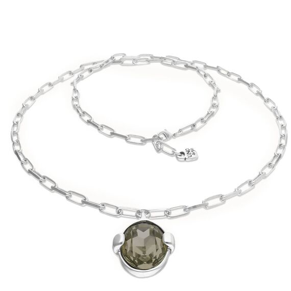 Серебряное колье женское с кристаллом UNOde50 Ser Deslumbrante, изображение 2